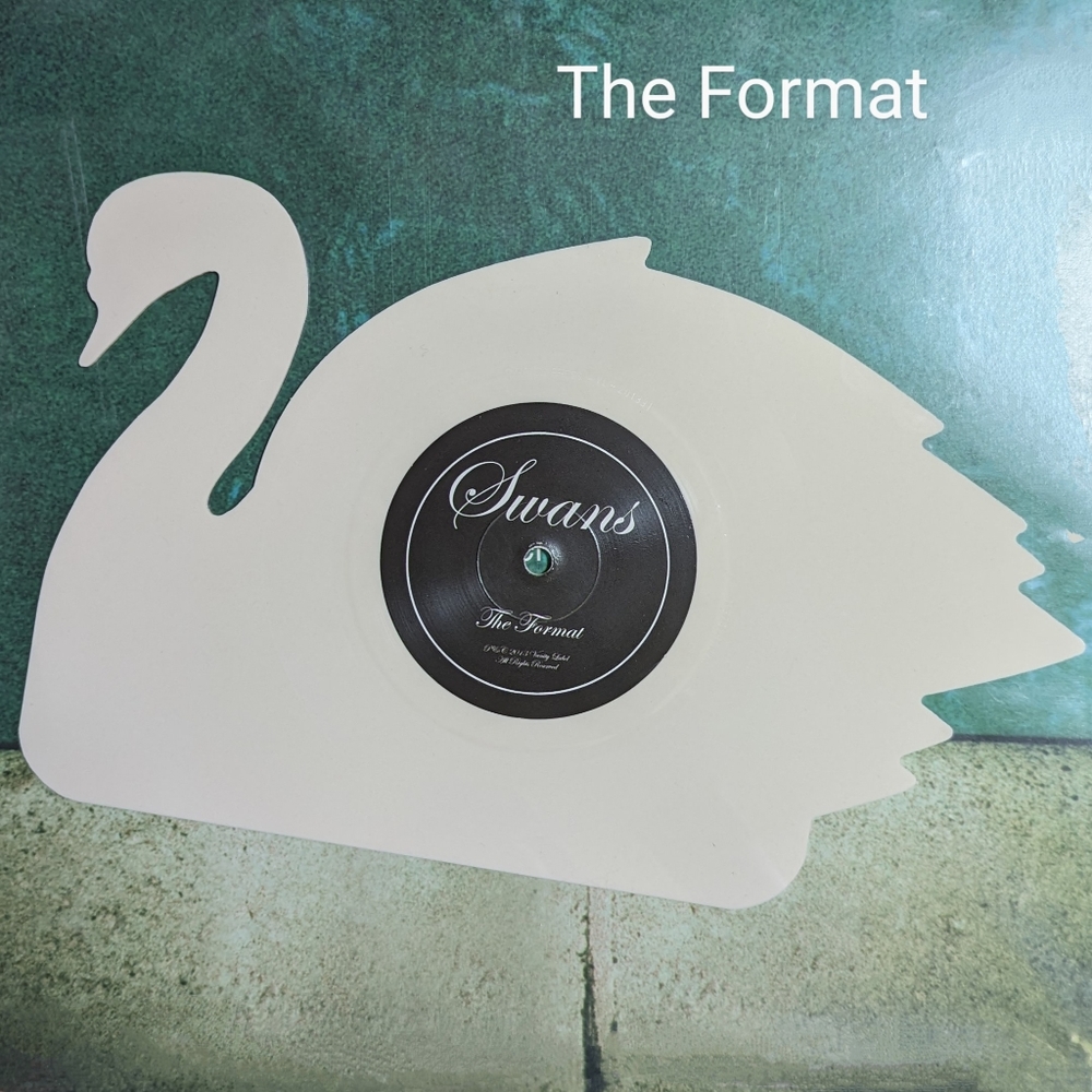 2013 Die-cut "Swans" vinyl by The Format